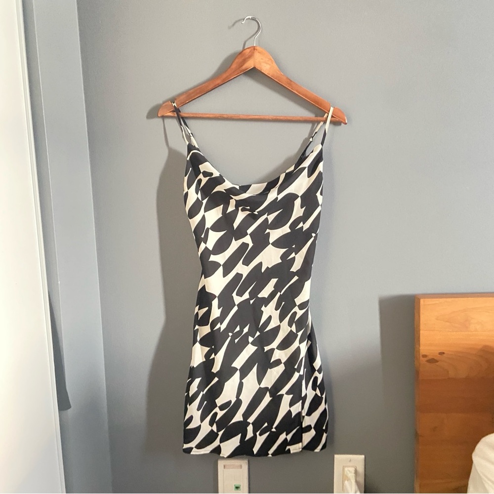 Dynamite Cowl Neck Mini Dress